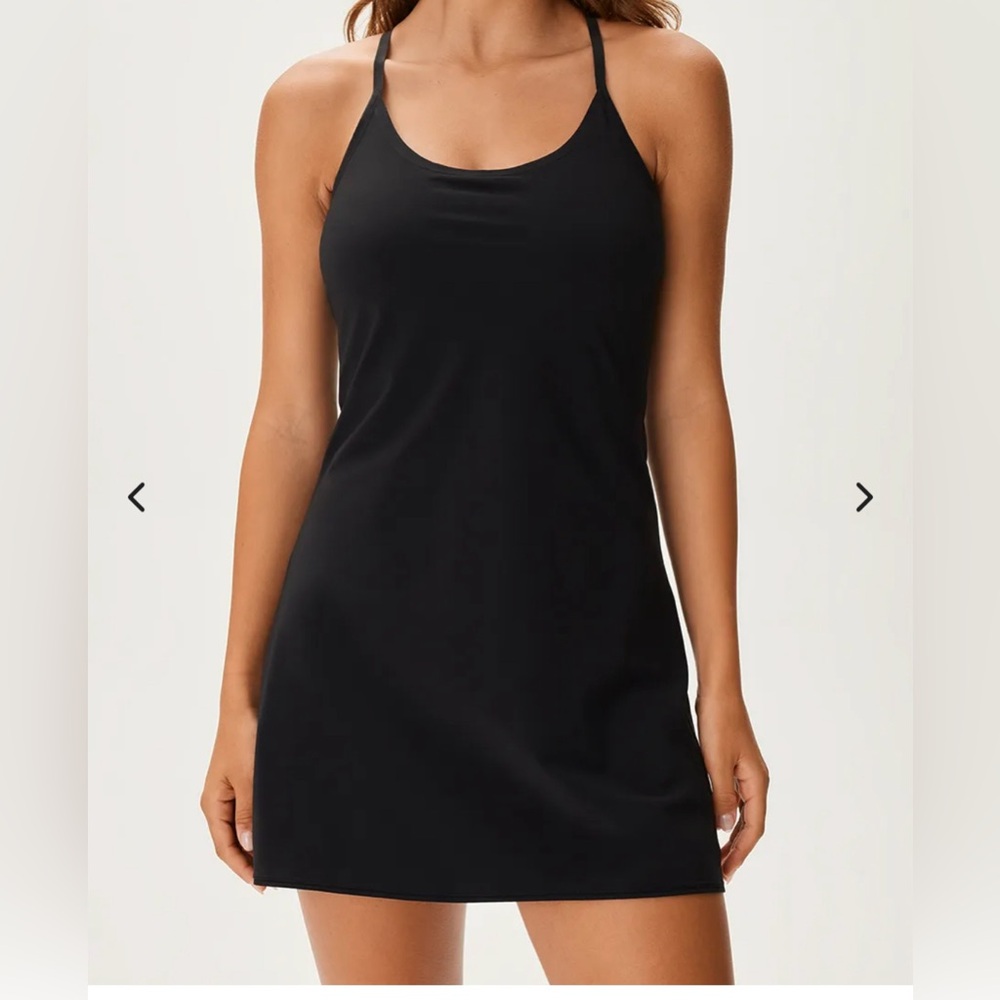 Outdoor Voices Black Exercise Dress